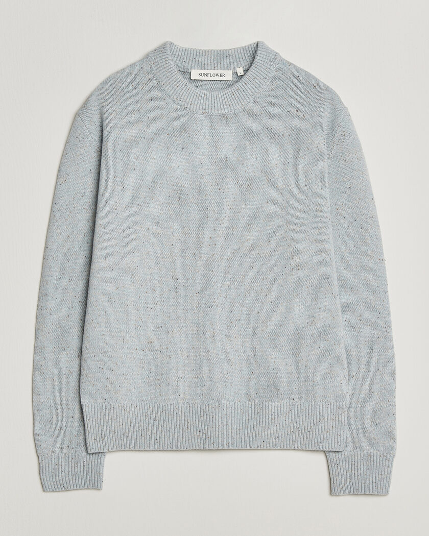 Sunflower Moon Donegal Sweater Light Blue – Azul