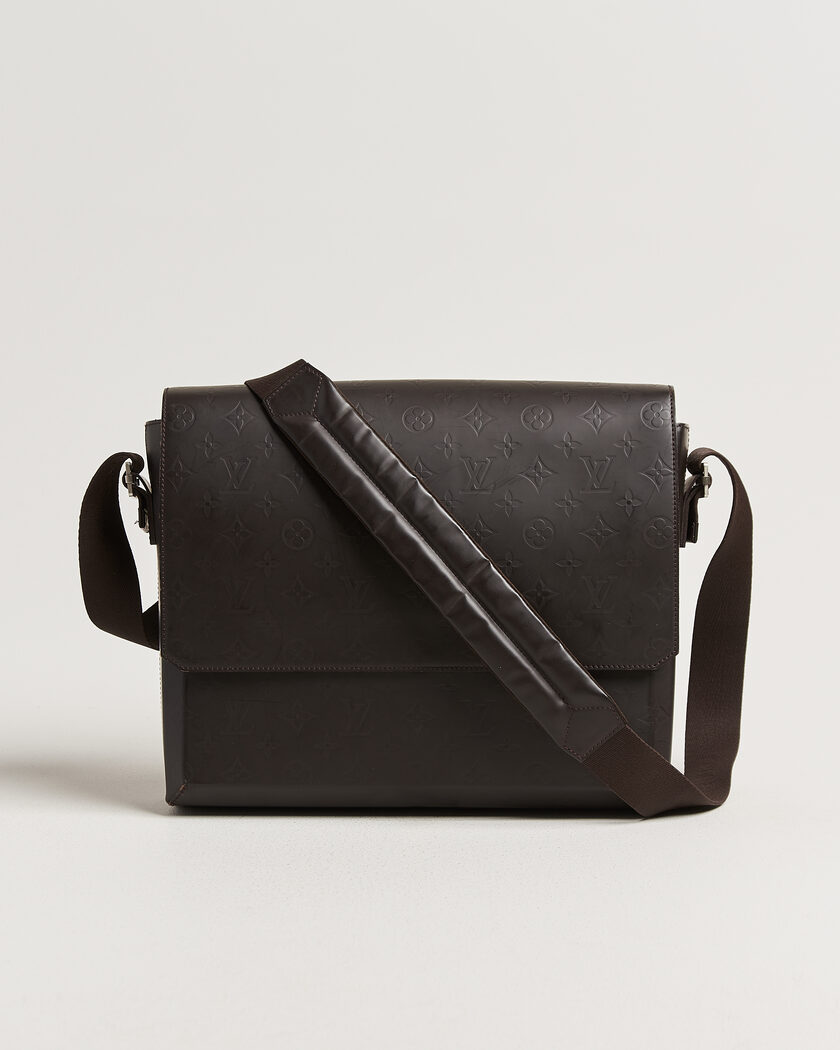 Louis Vuitton Pre-Owned Messenger Bag Monogram Glace Bobby Brown – Marrón