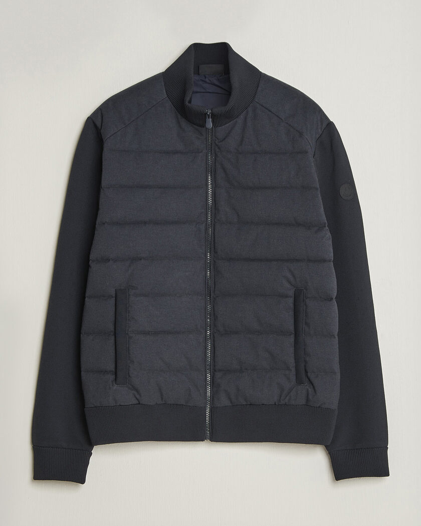 Save The Duck Lasse Padded Hybrid Jacket Navy Blue Melange – Azul