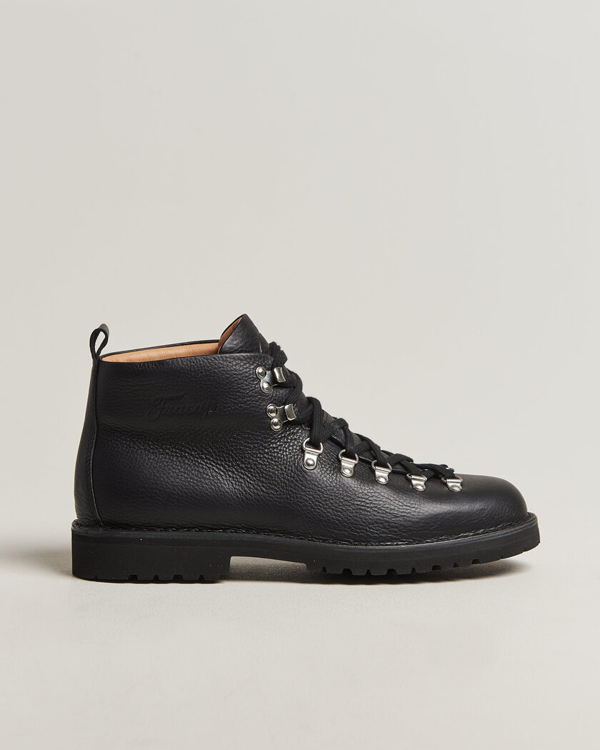 Fracap M120 Grain Leather Boot Black  – Negro