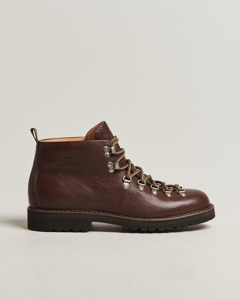 Fracap M120 Grain Leather Boot Corteccia – Marrón