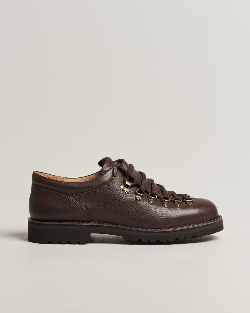Fracap M121 Low Grain Leather Boot Dark Brown – Marrón