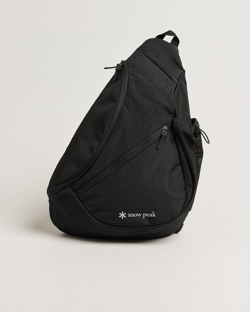 Snow Peak Grid Sling Bag Black – Negro