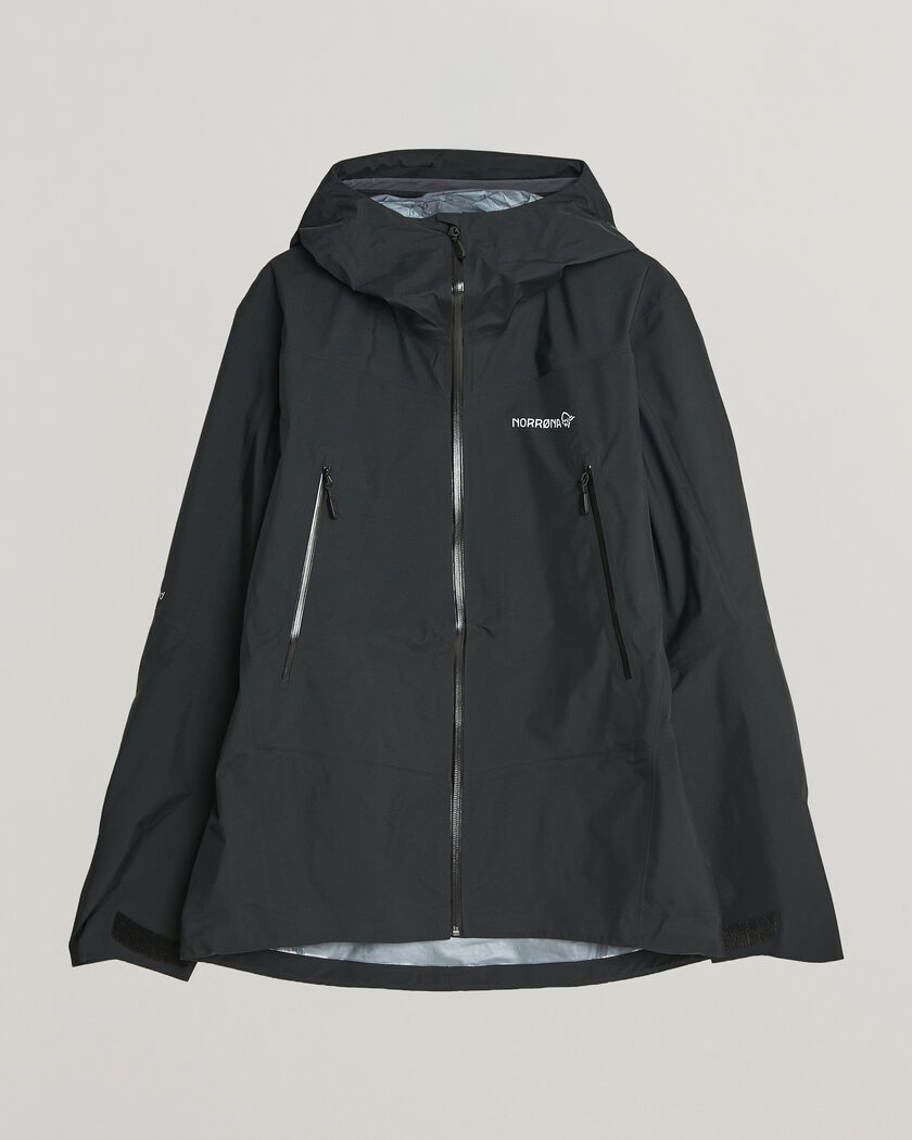 Norrøna Falketind GORE-TEX Jacket Caviar Black – Negro