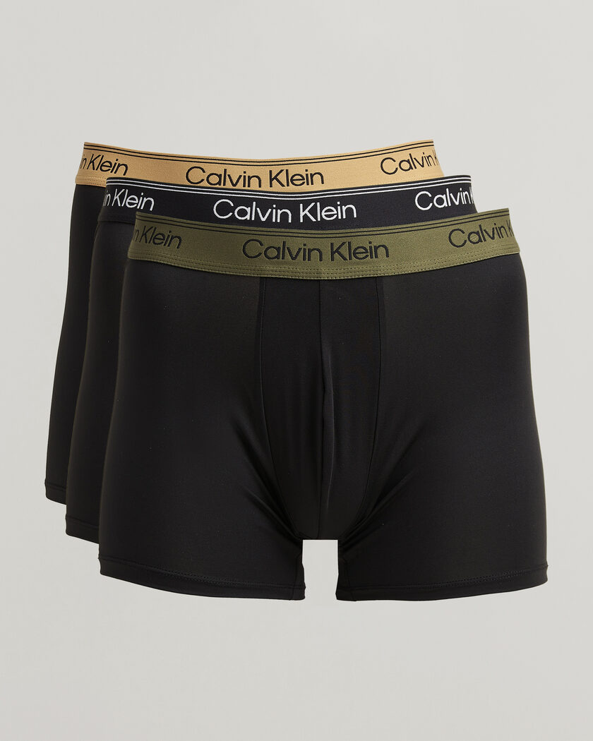 Calvin Klein 3-Pack Micro Stretch Boxer Brief Black – Negro