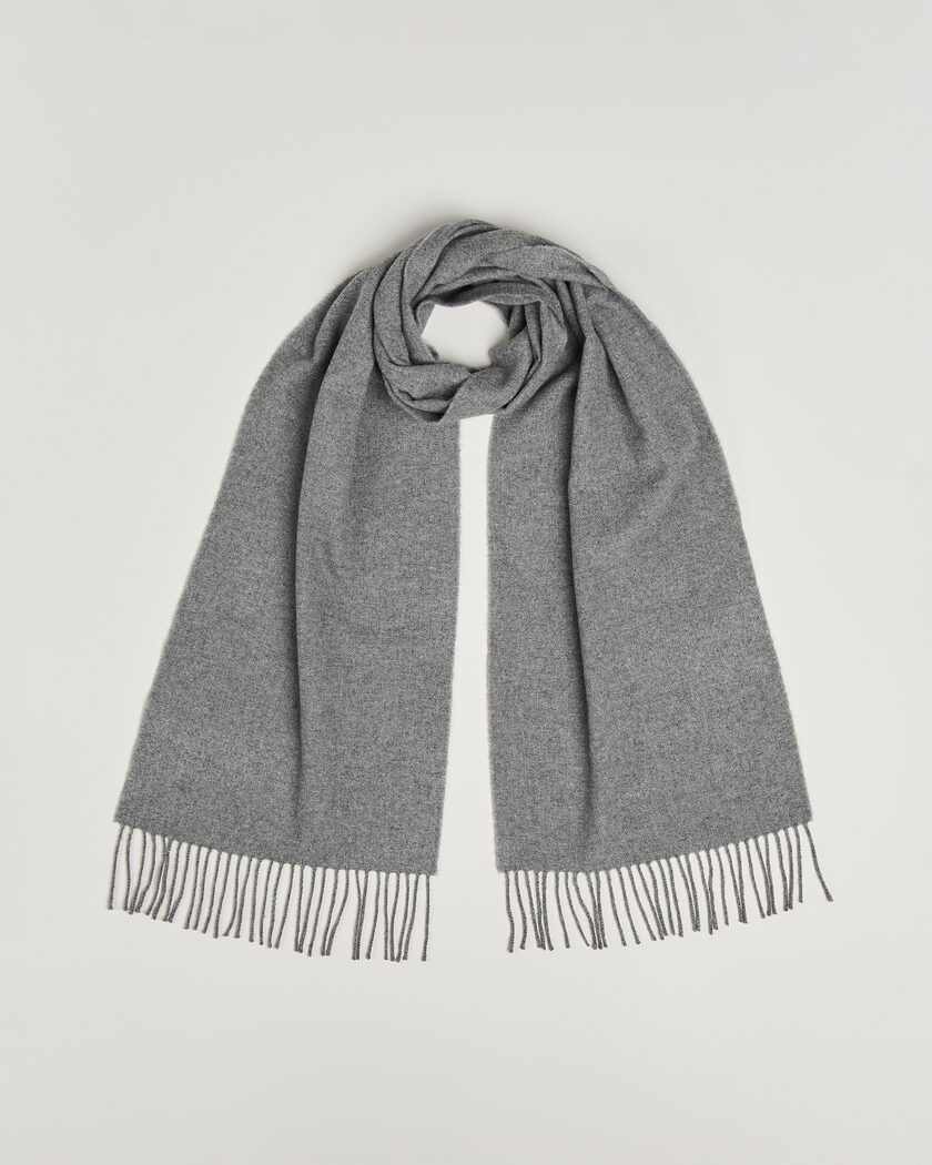 Gant Wool Scarf Mid Grey – Gris