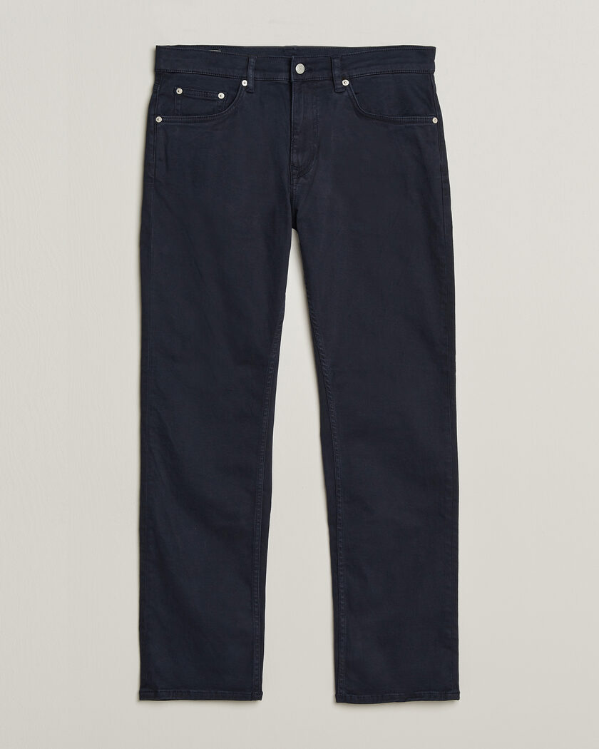 Gant Regular Fit Moleskin 5-Pocket Pants Evening Blue – Azul