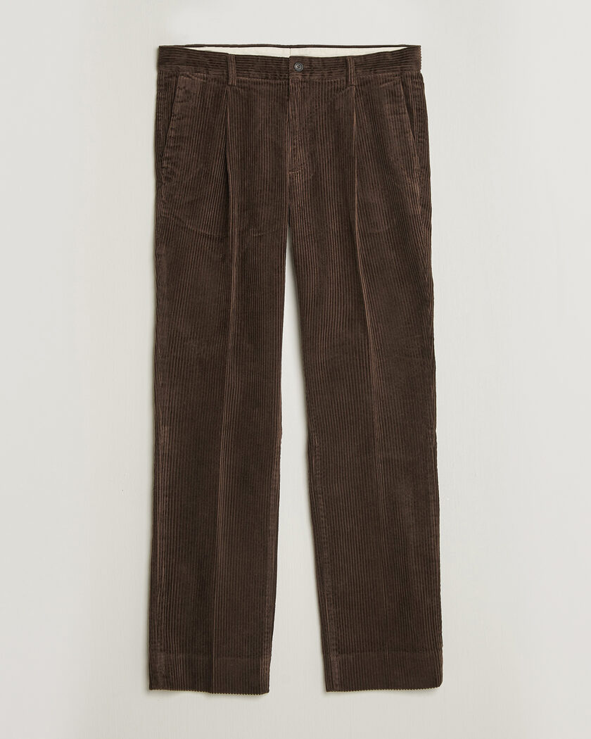 Gant Corduroy Trousers Black Brown – Marrón