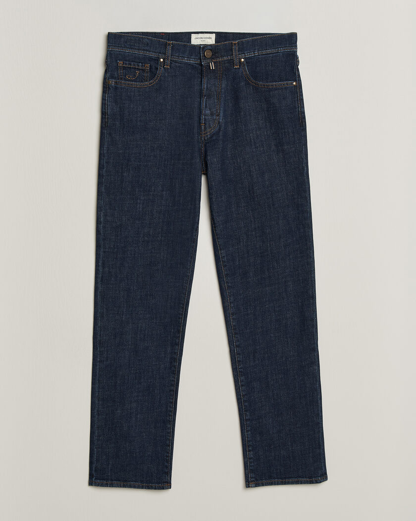 Jacob Cohën Edos Regular Straight Fit Jeans Dark Blue – Azul