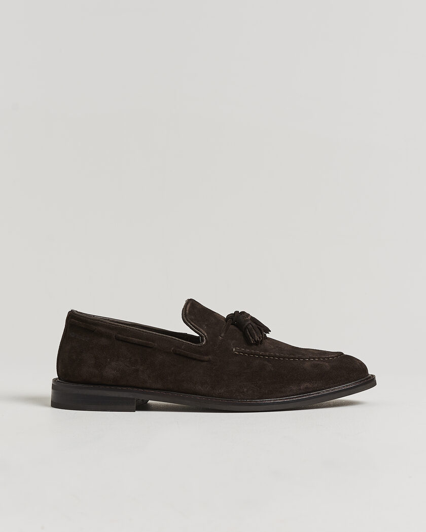 Gant Lozham Suede Tassle Loafer Dark Brown – Marrón
