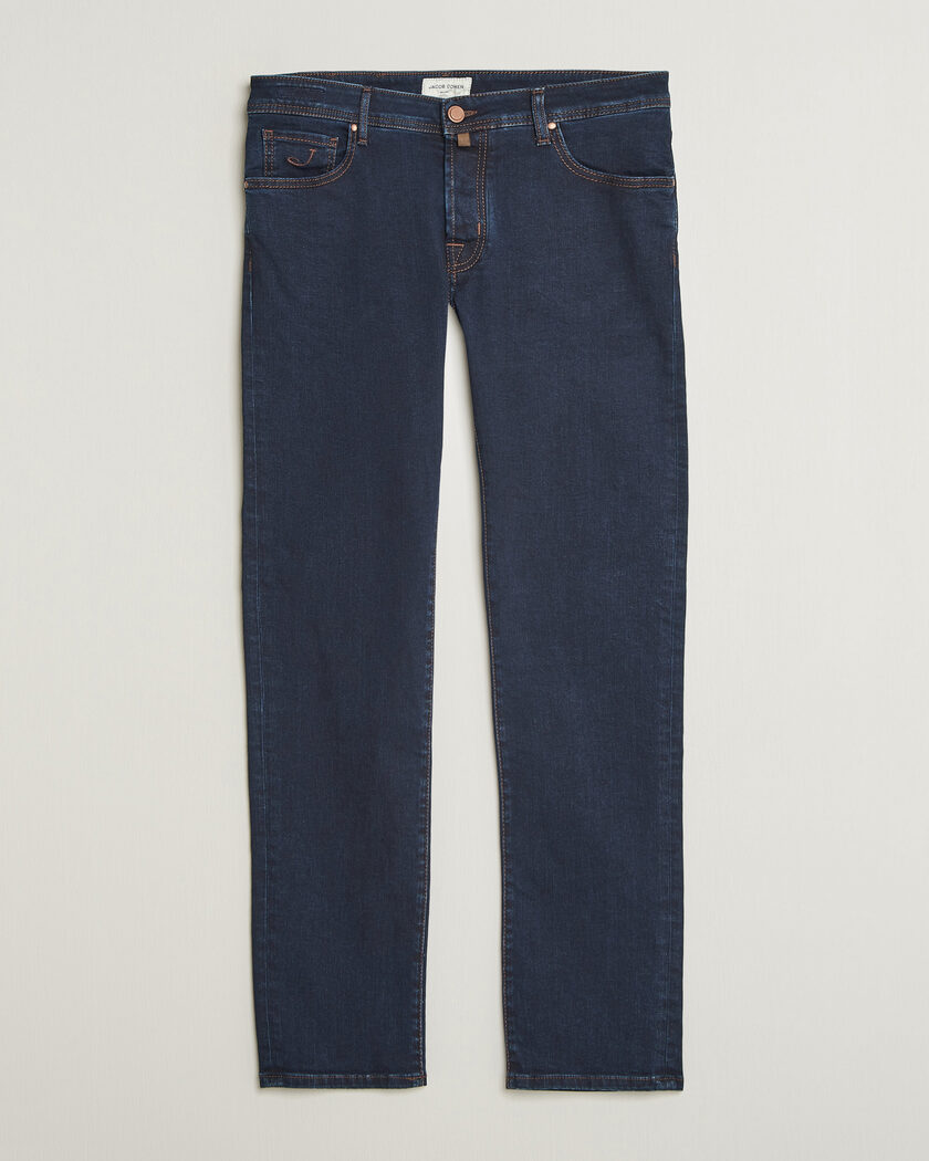 Jacob Cohën Nick Slim Fit Rinse Wash Stretch Jeans Dark Blue – Azul