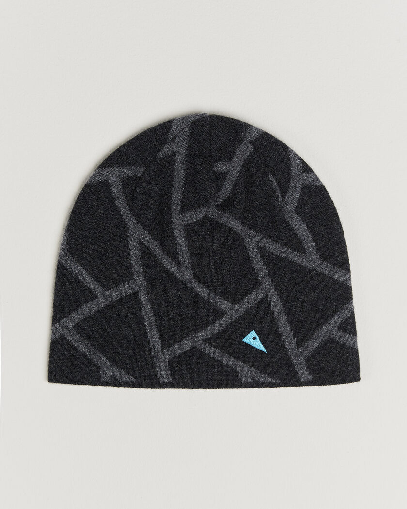Klättermusen Finn Beanie Raven – Negro