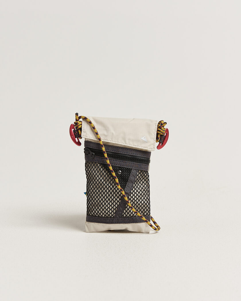 Klättermusen Algir Lanyard Pocket Bag Putty Grey – Gris
