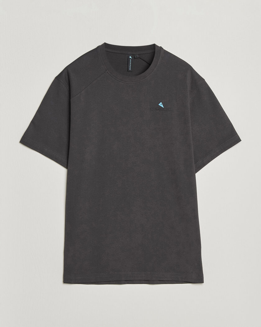 Klättermusen Root Logo T-Shirt Raven – Negro