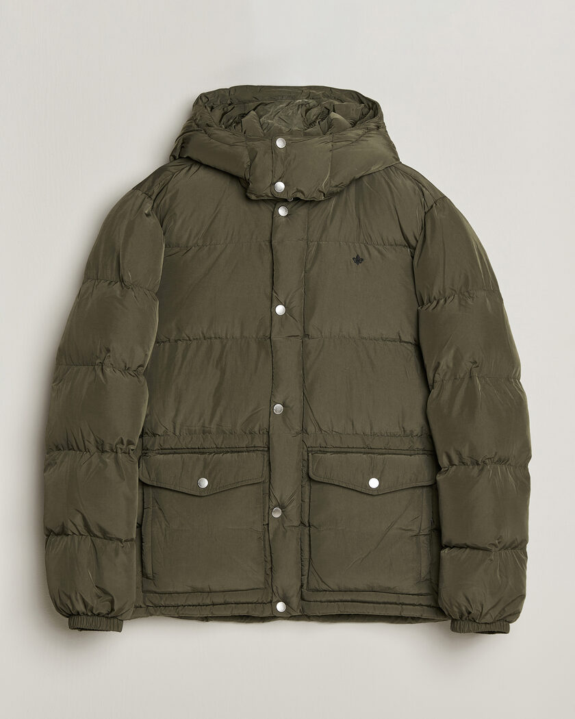Morris Lennox Puffer Jacket Olive – Verde