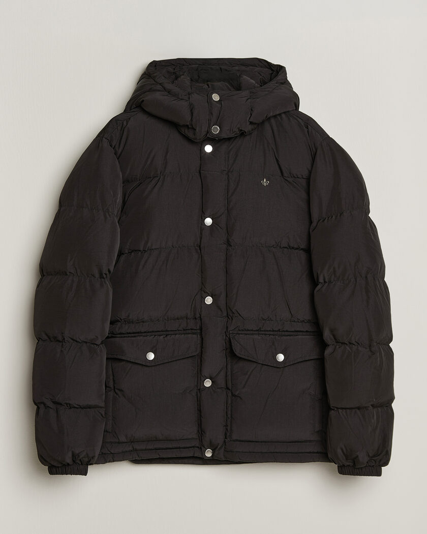 Morris Lennox Puffer Jacket Black – Negro