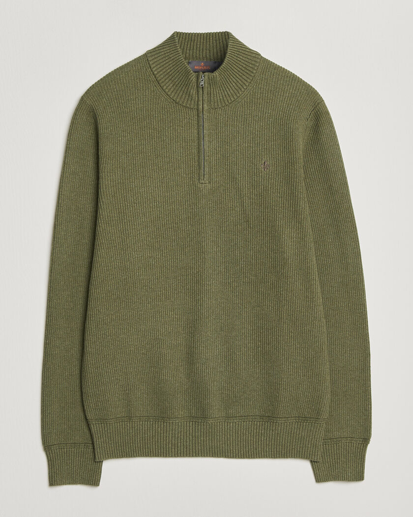 Morris Colin Half Zip Olive – Verde
