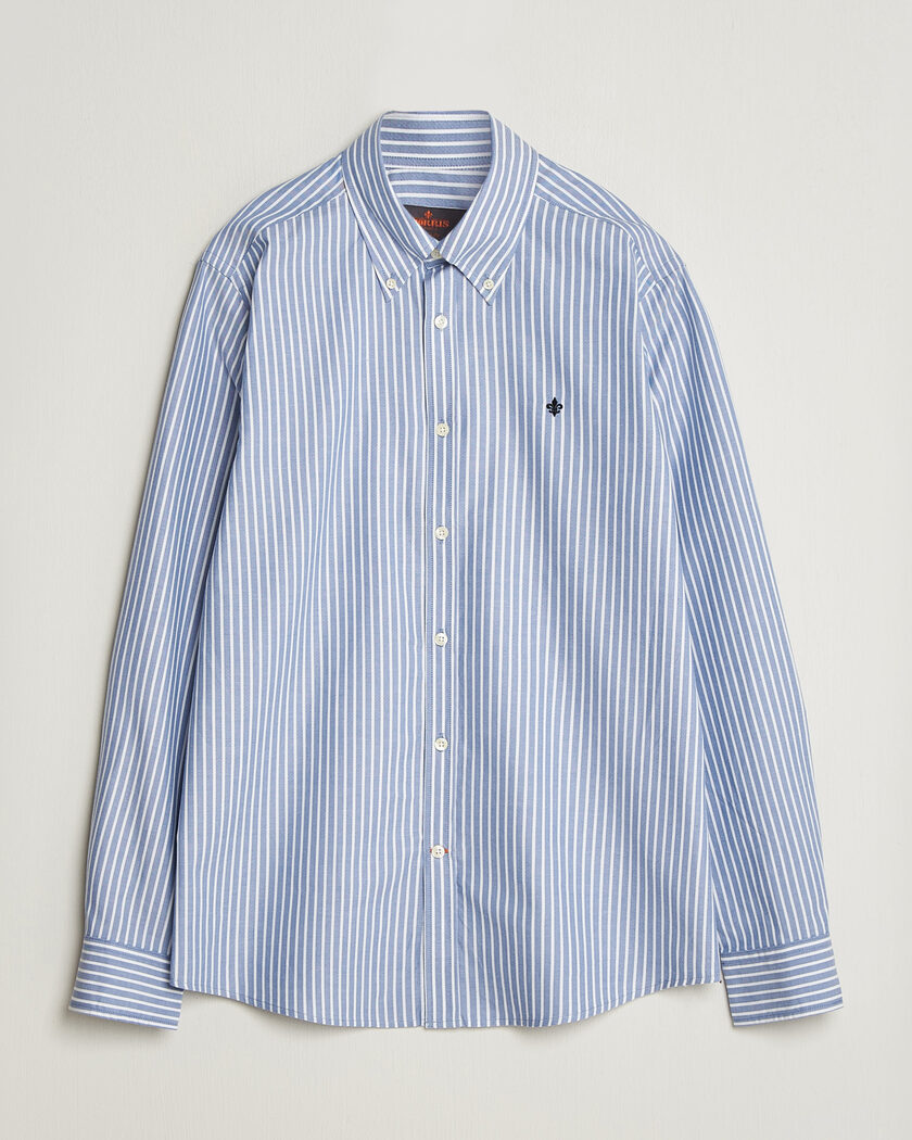 Morris Fine Oxford Shirt Blue – Azul