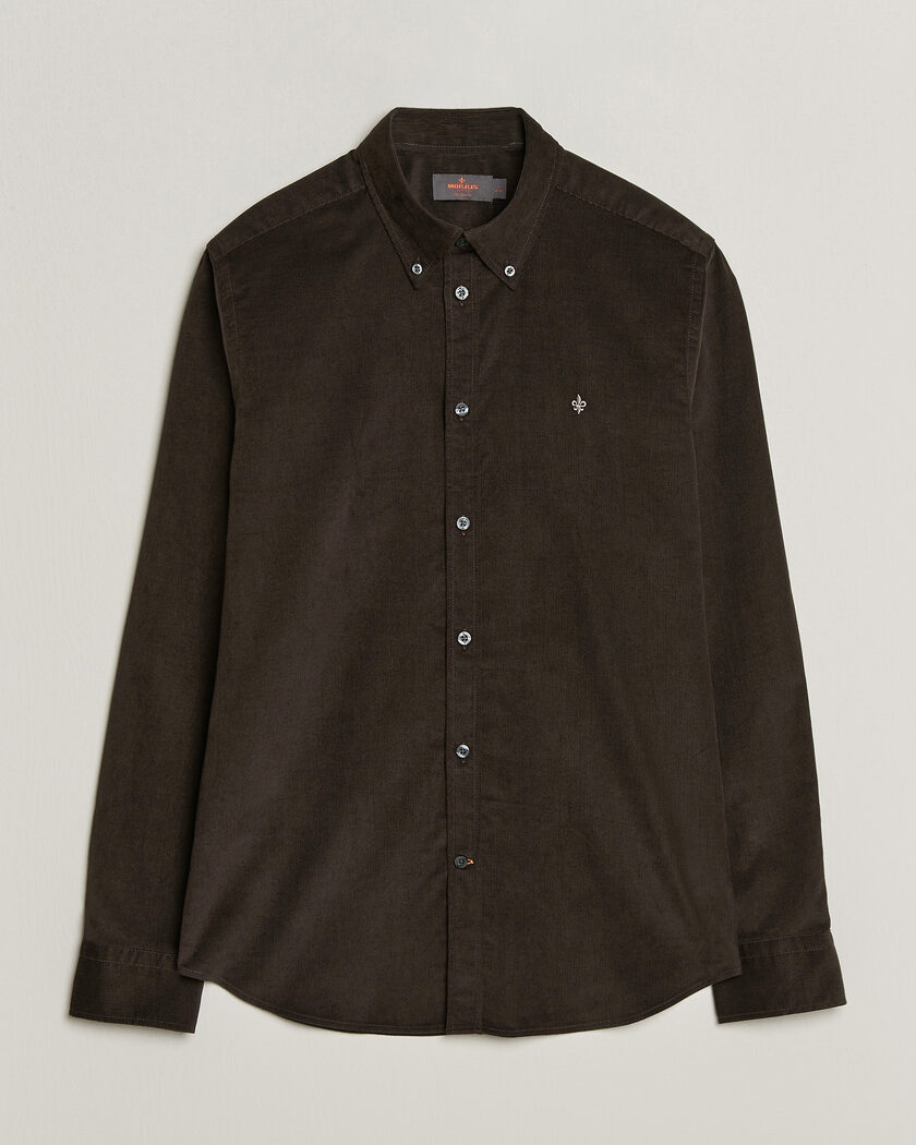  Morris Douglas Cord Shirt Brown – Marrón