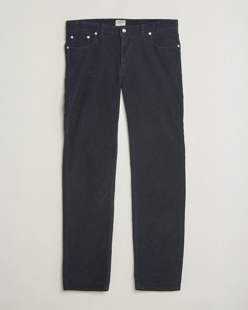 Morris James Cord 5-Pocket Pants Navy – Azul