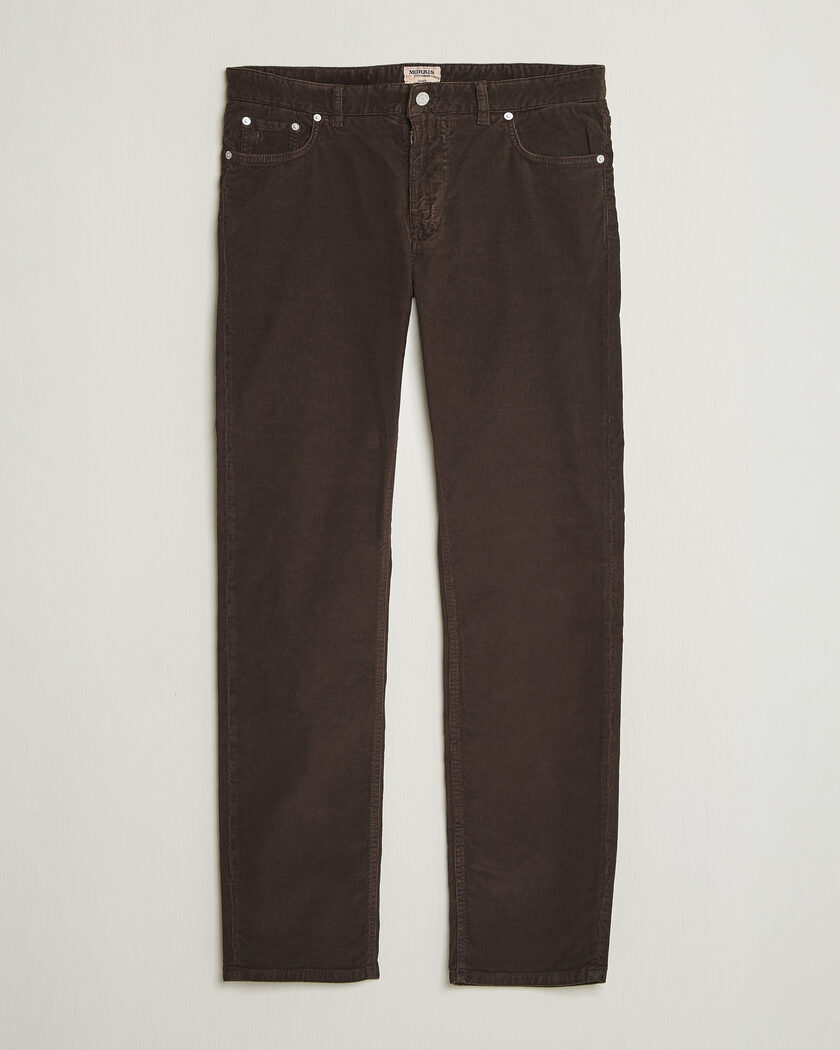 Morris James Cord 5-Pocket Pants Brown – Marrón