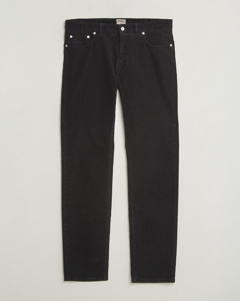 Morris James Cord 5-Pocket Pants Black – Negro