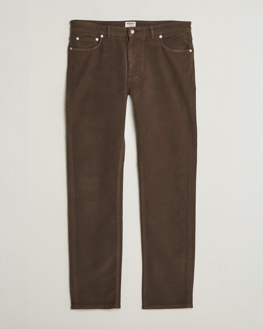 Morris James Winter Twill 5-Pocket Pants Brown – Marrón