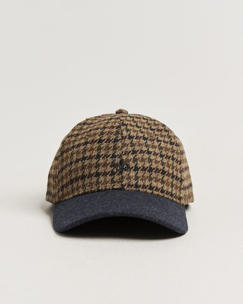 Morris Digby Check Cap Brown – Marrón