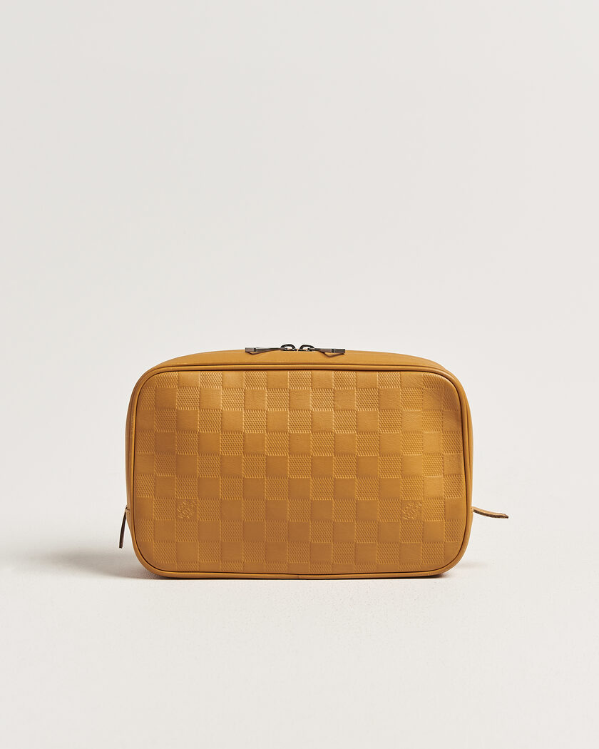 Louis Vuitton Pre-Owned Toiletry Bag Damier Infini Yellow – Amarillo