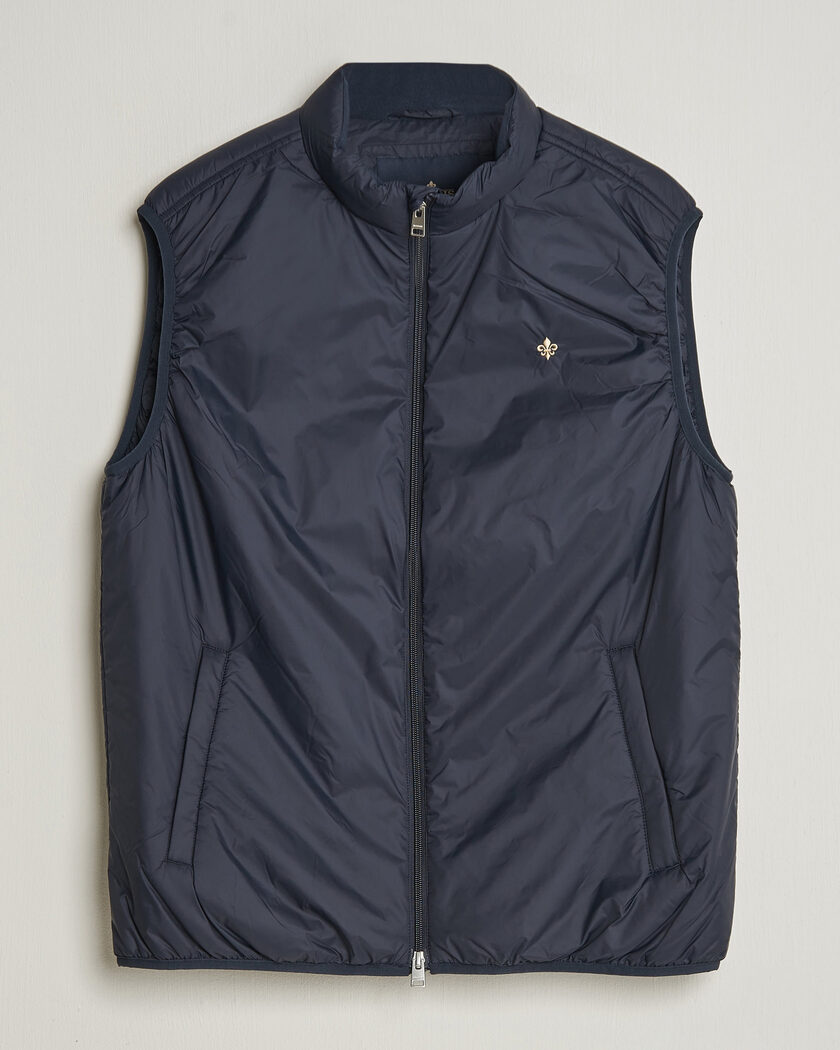 Morris Bradley Padded Vest Blue – Azul