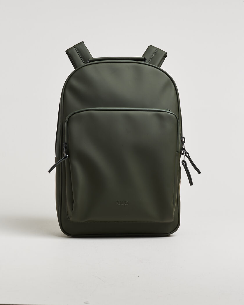 RAINS Book Daypack Backpack Green – Verde