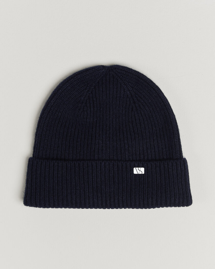 Varsity Headwear Wool/Cashmere Beanie Dusk Navy – Azul