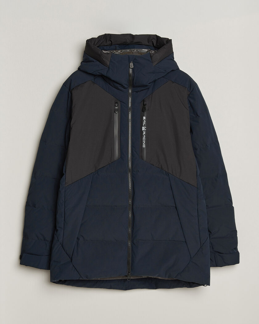 Sail Racing Patrol Down Hooded Jacket Dark Navy – Azul