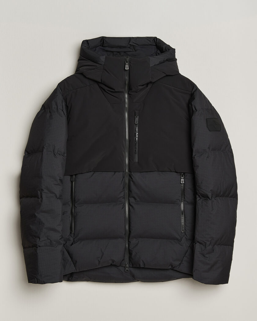 Sail Racing Polar Down Hooded Jacket Carbon – Negro