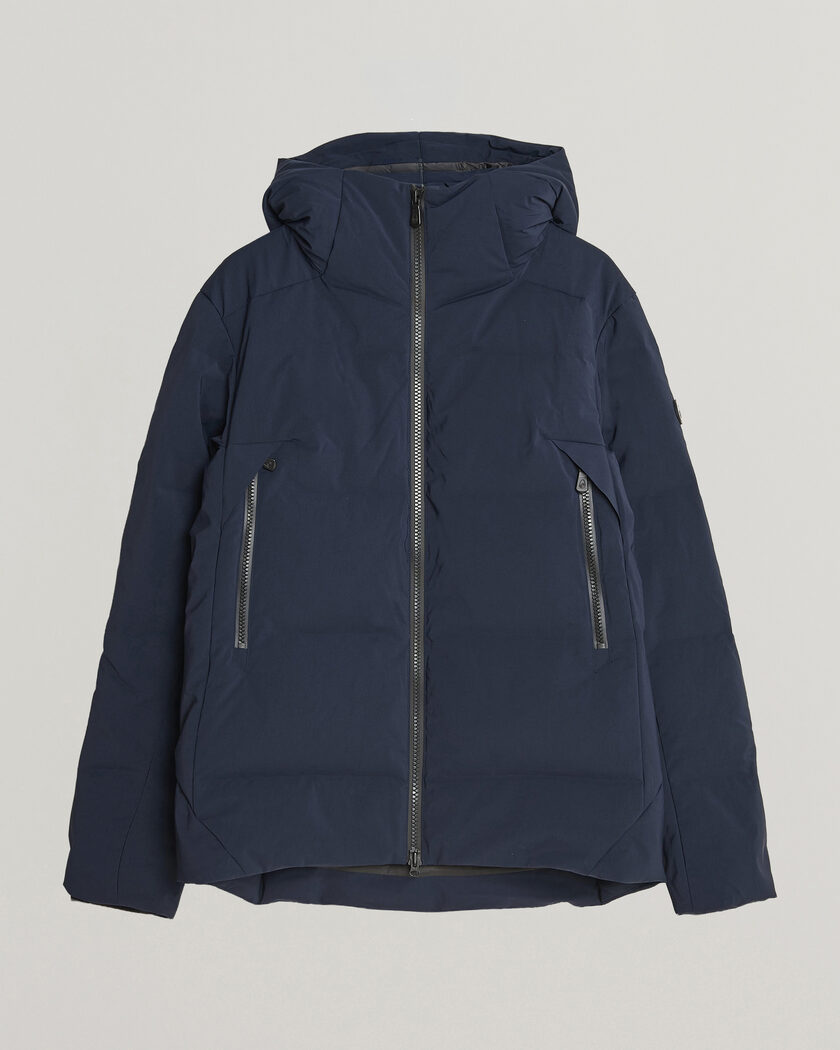 Sail Racing Arc Down Hooded Jacket Dark Navy – Azul