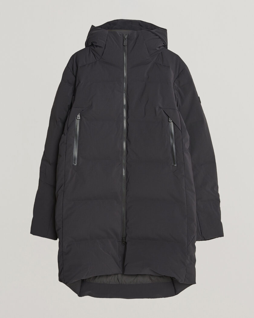 Sail Racing Arc Down Hooded Parka Carbon – Negro