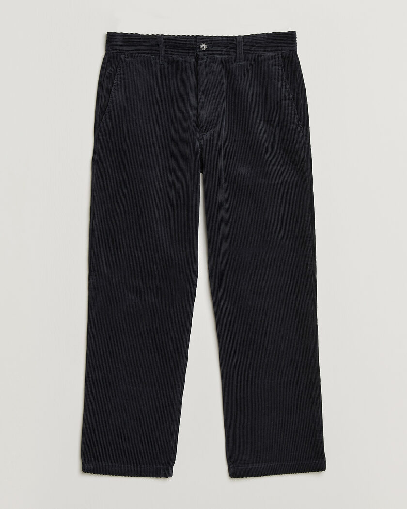NN07 Aden Regular Fit Corduroy Chinos Deep Navy – Azul