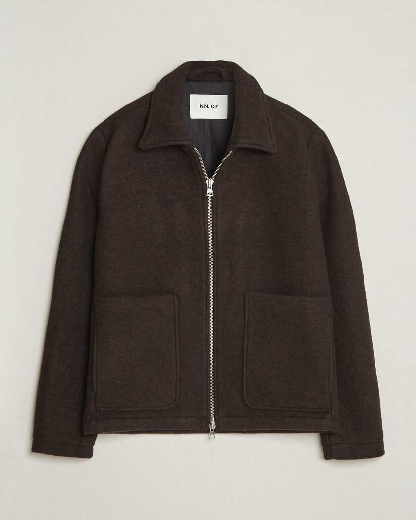 NN07 Gael Jacket Dusky Port – Marrón