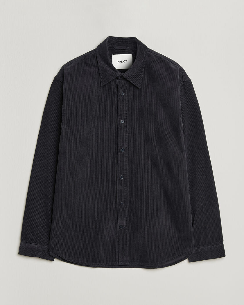 NN07 Casper Corduroy Overshirt Deep Navy – Azul