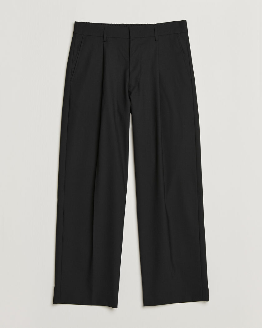 NN07 Kay Wool Trousers Black – Negro