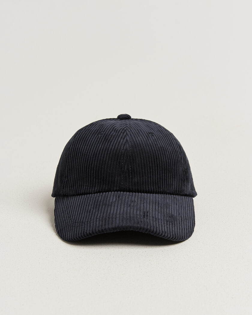 NN07 Corduroy Dad Cap Deep Navy – Azul