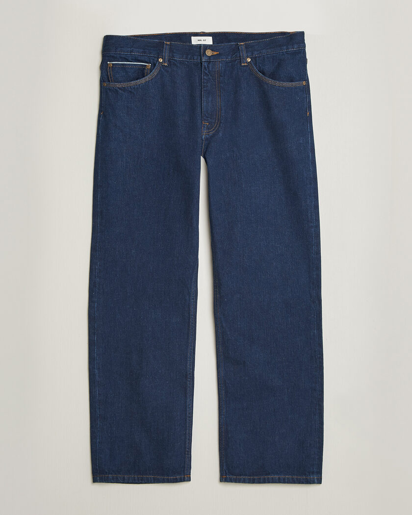 NN07 Otis Selvedge Relaxed Fit Jeans Raw Indigo – Azul