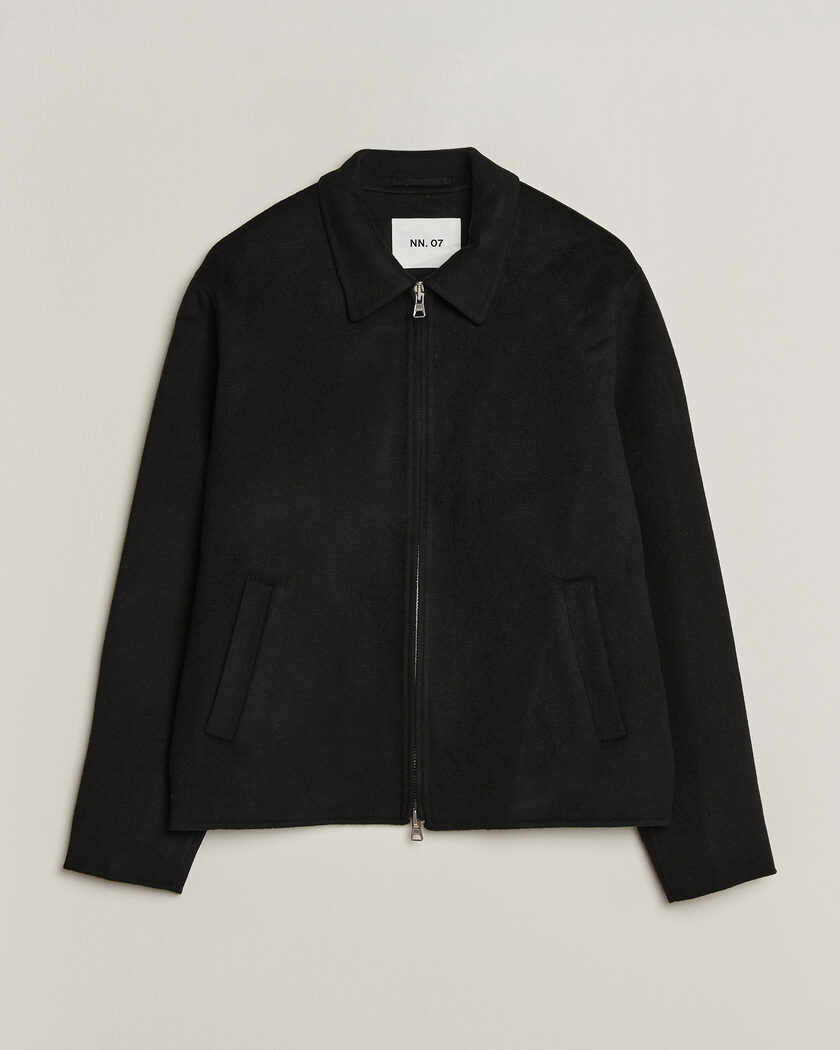 NN07 Arlo Wool Jacket Black – Negro