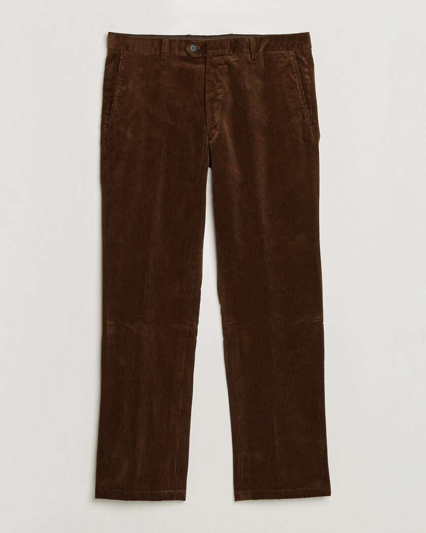 Oscar Jacobson Dandy Corduroy Trousers Brown – Marrón
