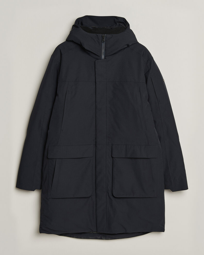 Scandinavian Edition Guard II Padded Parka Midnight Blue – Azul