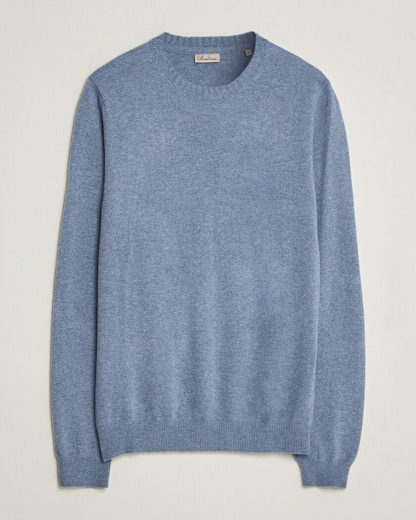 Stenströms Cashmere Crewneck Light Blue – Azul