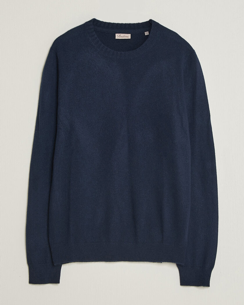 Stenströms Cashmere Crewneck Navy – Azul