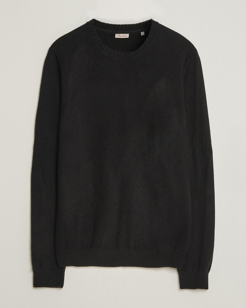 Stenströms Cashmere Crewneck Black – Negro