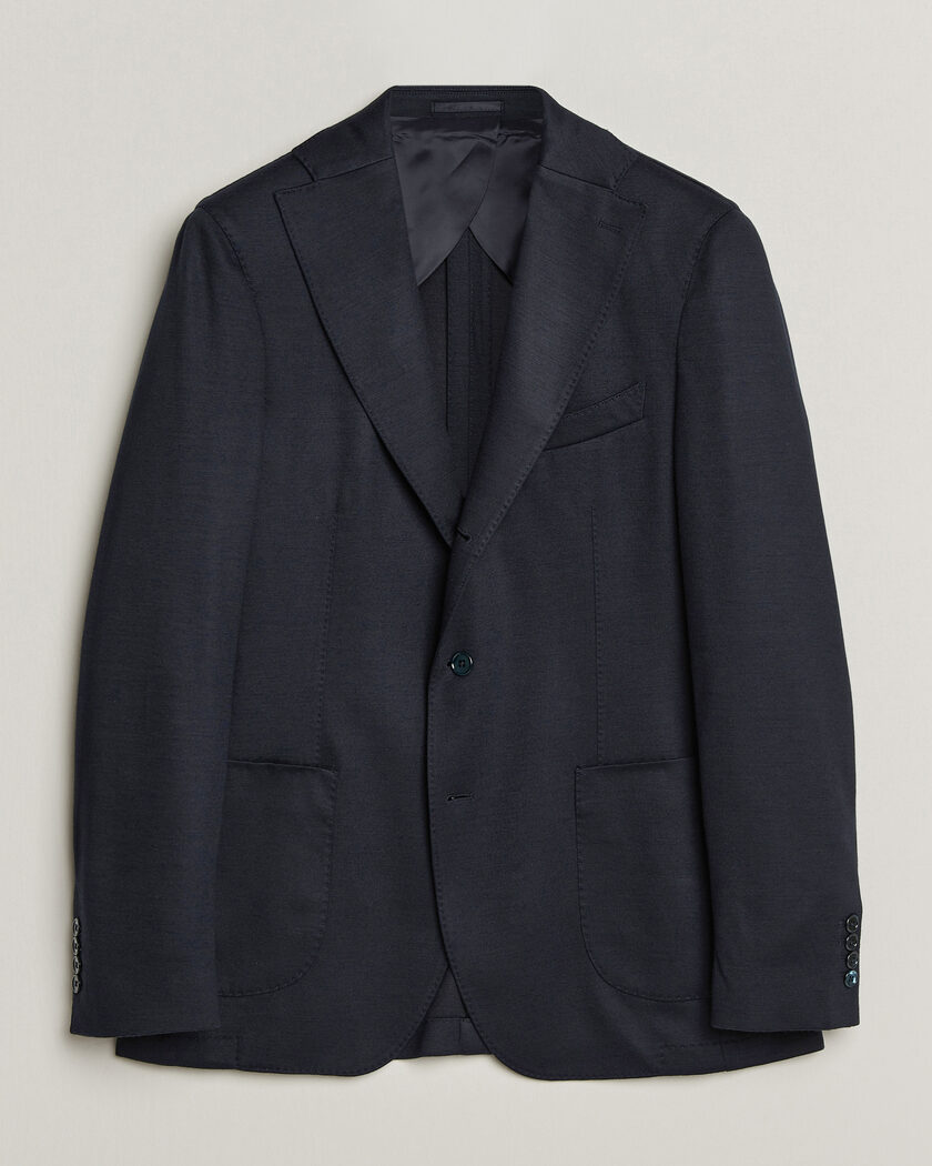Stenströms Wool Jersey Blazer Navy – Azul
