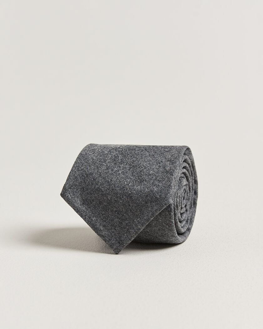 Stenströms Wool Tie 7,5cm Grey – Gris